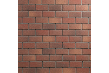 Фасадная плитка HAUBERK Кирпич терракотовый 0.9 м²/уп ТЕХНОНИКОЛЬ
