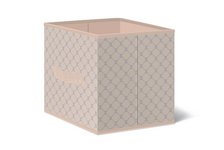 Коробка тканевая для хранения 31х31х31 см без крышки бежевая PASTEL