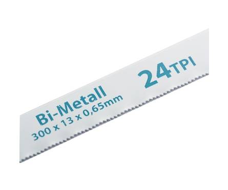 Полотна для ножовки по металлу GROSS, 300 мм, 24TPI, BIM, 2 шт.  Фотография_0