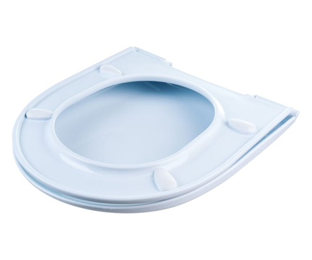 Сиденье для унитаза полипропилен белое ID 01 061.1 IDDIS Фотография_1
