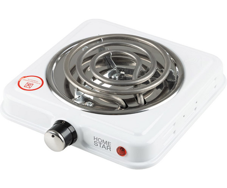 Плита электрическая настольная 1 конфорка 1000 Вт HS-1107 HOMESTAR Фотография_1