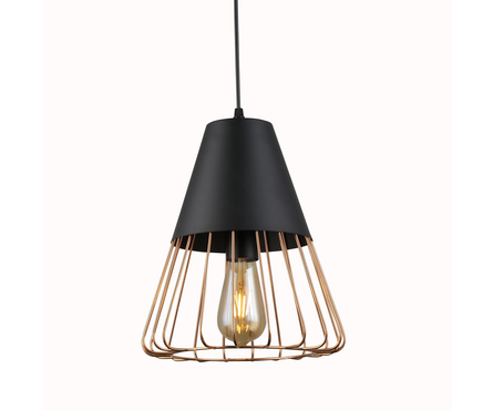 Светильник подвесной Е27 Kasimira лофт-кантри 5050-201 RIVOLI Фотография_1