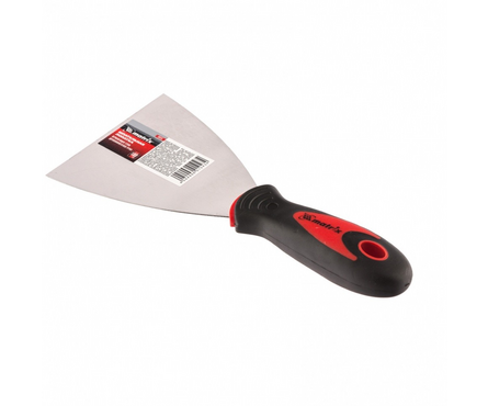 Шпатель 100 мм из нержавеющей стали, двухкомпонентная ручка MATRIX Фотография_1