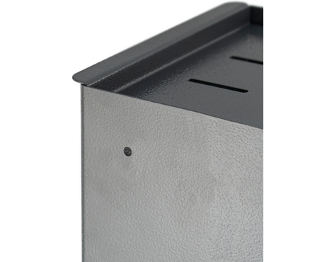 Урна для мусора с пепельницей сталь 24 л Серый САНАКС Фотография_3