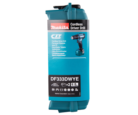 Дрель-шуруповерт MAKITA DF333DWYE 12В, 2 шт. аккумулятора, 1.5 Ач, 30 Нм Фотография_10