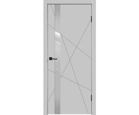Дверь Scandi SZ1 светло-серый (800 мм, 2000 мм, 40 мм, эмаль) Фотография_0