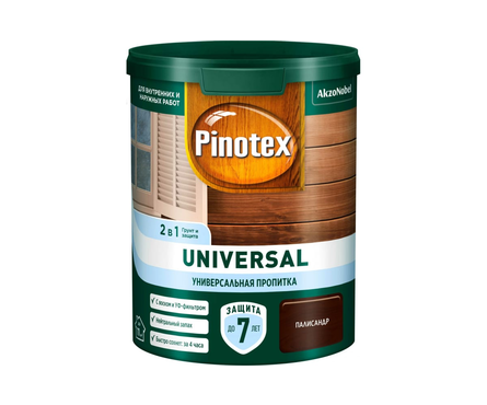 Состав для дерева акриловый PINOTEX Universal 2в1 палисандр 0.9 л Фотография_1