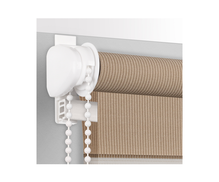 Рулонная штора PRAKTO Day&Night, бежевый, 40x160 см Фотография_2