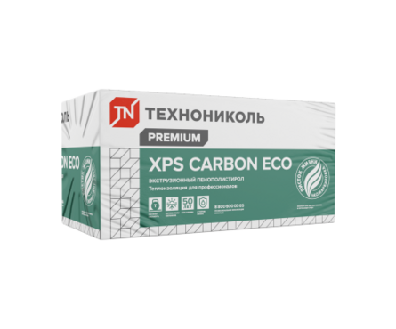 Утеплитель Экструдированный ТЕХНОНИКОЛЬ CARBON ECO 1180х580х30 мм (8.9 м²/0.27 м³/13 плит)  Фотография_1