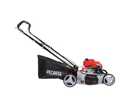 Газонокосилка бензиновая самоходная 5 л.с. 46 см, вес 29 кг, травосборник 60 л КР-5.0 БТ РЕСАНТА Фотография_3