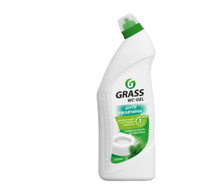 Средство для чистки сантехники GRASS WC Gel 750 мл Фотография_0