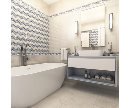 Декор Аника голубой 01 250х400х8 мм 1-й сорт Фотография_1