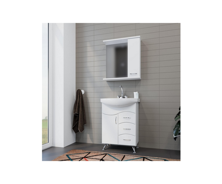 Шкаф навесной Mixline Росток 65 правый (ПВХ) Фотография_2