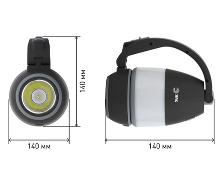 Фонарь прожектор аккумуляторный светодиодный 5 Вт 3 в 1 трансформер PA-706 IP20 ЭРА Фотография_4