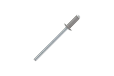 Заклёпка тяговая алюминий/сталь, 4х10 мм, серый RAL 7004 (40 шт/уп)