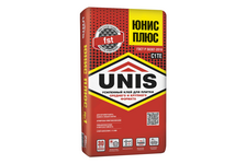 Клей плиточный ЮНИС Плюс С1Т 25 кг