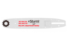 Пильная шина Sturm! SB1250380PO-OL 12, паз 1.3 мм, шаг 3/8, 45 звеньев