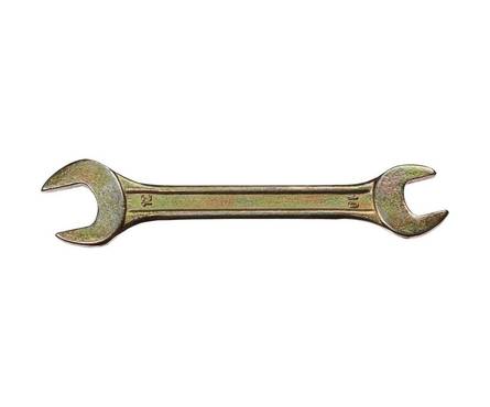 Ключ рожковый DEXX 10х12 мм, желтый цинк Фотография_0