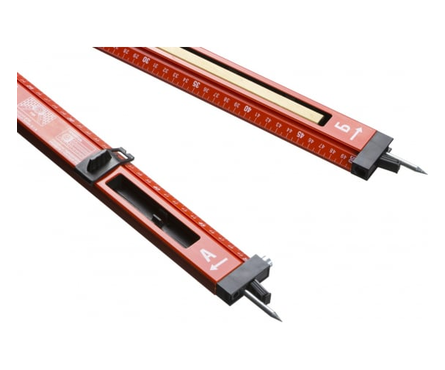 Уровень-угломер ЗУБР МАСТЕР складной, 2 ампулы, 500 мм Фотография_1