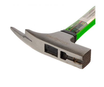 Молоток кровельщика Сибртех, фиберглассовая обрезиненная рукоятка, 600 г Фотография_1