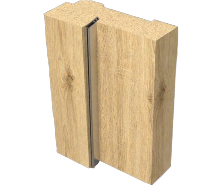Коробка Дуб Сонома S16 с уплотнителем 2070х65х23 мм Фотография_0