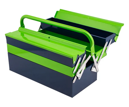 Ящик для инструмента металлический 430х200х200 мм 5 секций СИБРТЕХ Фотография_3