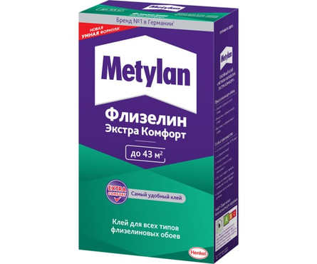 Клей для обоев Metylan Флизелин экстра комфорт, 300 г  Фотография_0