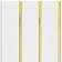 Панель ПВХ Белый Люкс, 3-х секционная, золото/лак, 3000х240х8-10 мм, 0.72 м²  Фотография_0