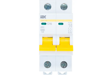 Выключатель автоматический модульный 2п C 16А ВА47-29 IEK