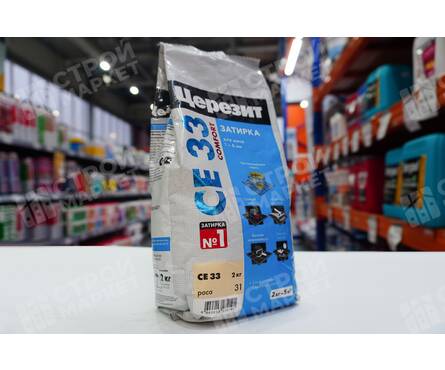 Затирка ЦЕРЕЗИТ CE33 роса 2 кг Фотография_3