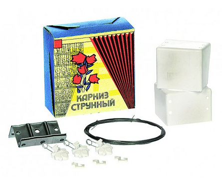 Карниз струнный с зажимами 7.0  м Фотография_0
