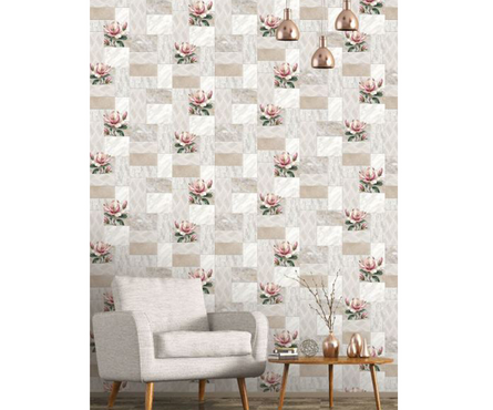 Панель ПВХ Магнолия фон №884/1 250x2700x7.5 мм Фотография_2