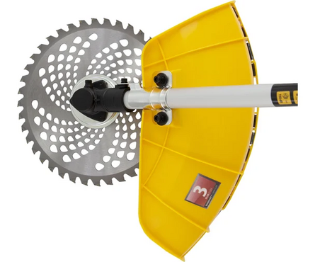 Триммер бензиновый 3 л.с. 4.8 кВт 52 см³ вес 7.6 кг неразъемная штанга DTL-52 DENZEL Фотография_6