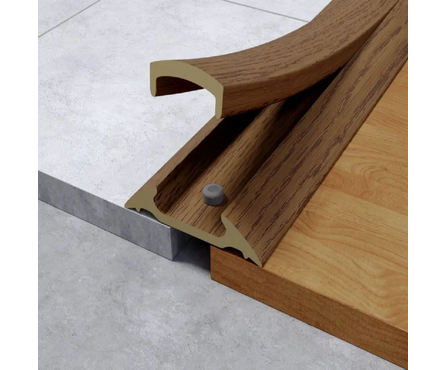 Порог с монтажным каналом 42х900 мм дуб рустик Фотография_2