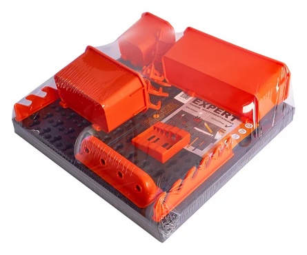 Панель инструментальная с наполнением 652х100х326 мм, черный/оранжевый Blocker Expert BLOCKER Фотография_1