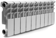 Радиатор алюминиевый KONNER LUX 200, 12 секций 
