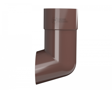 Слив трубы ТехноНИКОЛЬ ПВХ (коричневый) Фотография_1