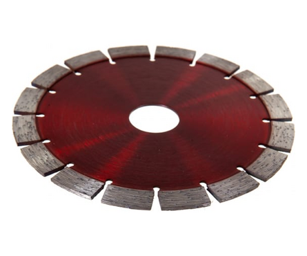 Диск алмазный 125х22.2 мм отрезной сегментный тонкий для сухой резки MATRIX Фотография_1