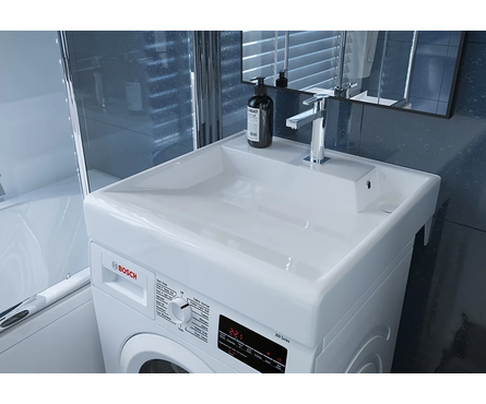 Умывальник на стиральную машину 60х60 см с кроншт. Престиж KIROVIT Фотография_1