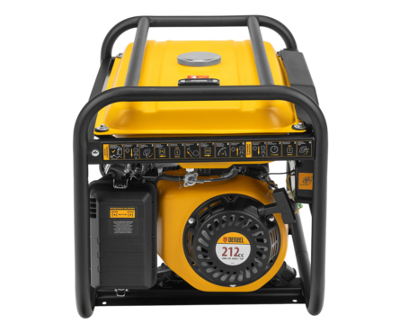 Генератор бензиновый 3.3 кВт 230В бак 15 л ручной стартер PS 33 DENZEL Фотография_6