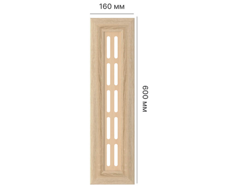 Боковины для экрана универсальные Дуб Сонома 160х600 мм (2 шт/уп) STELLA Фотография_2