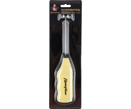 Вспениватель для молока (капучинатор) желтый МА-151 МАТРЕНА Фотография_3
