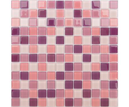 Мозаика Caramelle Mosaic Acquarelle Lavander 298х298х4 мм, чип 23х23 мм Фотография_0