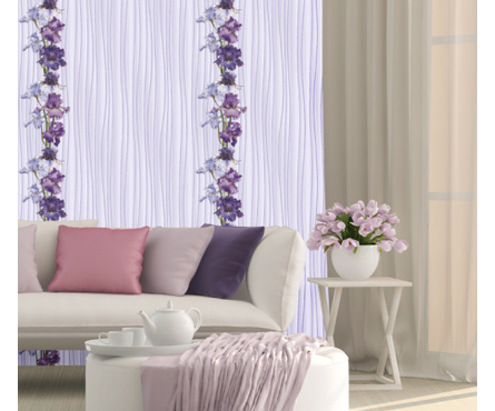 Панель ПВХ Ирис фон №349/1 250x2700x7.5 мм (0.675 м²) Фотография_1