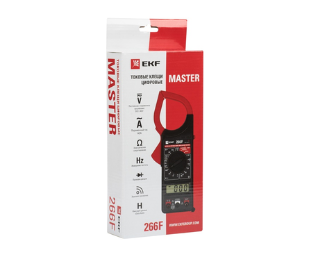 Клещи токоизмерительные EKF Master 266 Фотография_4