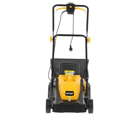 Газонокосилка электрическая 1.8 кВт, 3200 об/мин, 300 м², травосборник 45 л ELM-1800T HUTER Фотография_1
