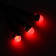 Гирлянда уличная Luazon Lighting Метраж красная 10 м, 8 режимов, 100 LED-ламп, нить темная, контроллер Фотография_2