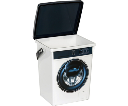 Контейнер для хранения 5 л 6.7х19.6х23 см с крышкой для стирального порошка Фотография_1