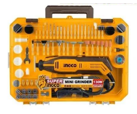 Гравер 130 Вт, 10000-35000 об/мин, гиб. вал, цанга 3.2 мм. з.у. 252 пред-в INGCO Фотография_1