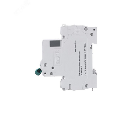 Выключатель автоматический модульный 3п C 40А DeKaft 11082DEK SCHNEIDER ELECTRIC Фотография_3